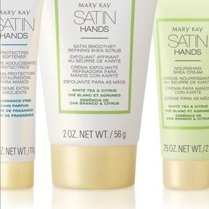 Christmas gift! Mary Kay satin hands set mini.